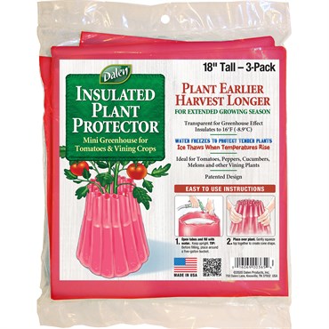 Dalen 3pk Plant Insulator Season Starter Shelf Pack Red