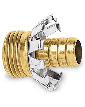 Gilmour 1/2" Male Coupler Brass