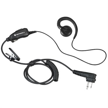 PMI HKLN4604 Swivel Earpiece w/ Clip PTT & Mic