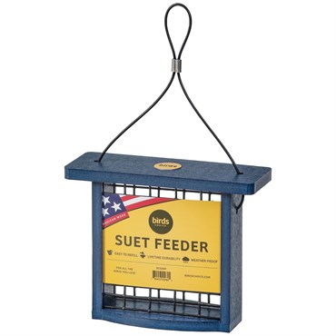 Birds Choice Suet Feeder Recycled Plastic Navy Peony