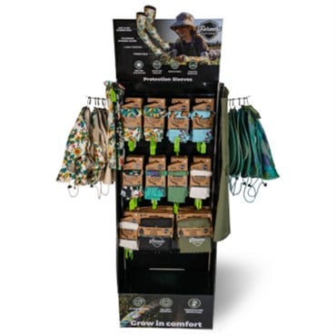 Farmers Defense 82pc Floor Display Sleeves Aprons Sun Hats