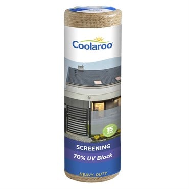 Coolaroo 6'x50' Heavy Fabric Beech 90% Shade