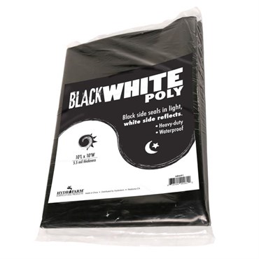 HDF B&W Poly 10'x25' 5.5mil