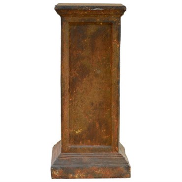 MCarr 31.6" Liconfiber Tall Pedestal Rust