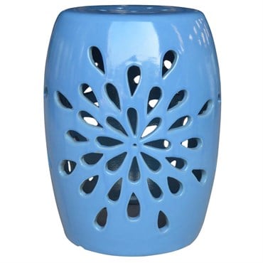 MCarr 19" Tall Starburst Stool Aspen Blue