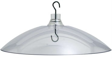 Natures Way 16in Squirrel Shield Plastic Dual Mount Baffle Clear