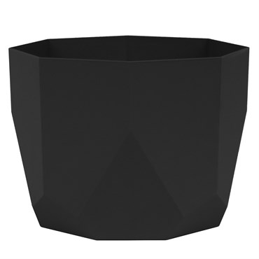 Bloem 8" Tuxton Planter Black