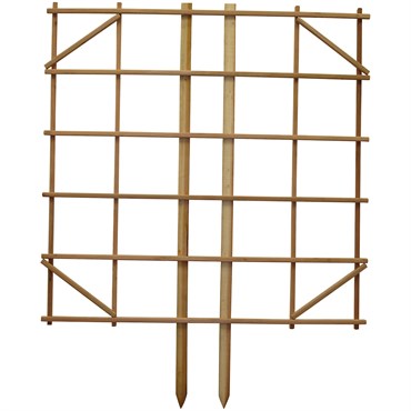 Kelmar 48" Square Espalier Redwood Trellis