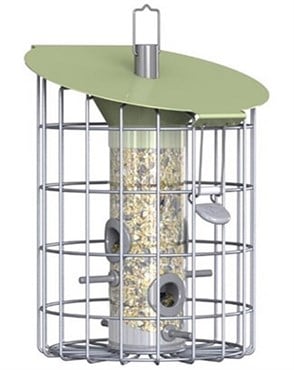 Nuttery Roundhaus Seed Feeder Celadon Green