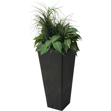 Algreen 24" Square Black