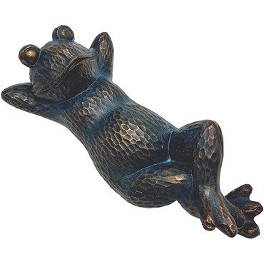 Bosmere 11.75"x6.26"x11.75" Frog Decor On His Back
