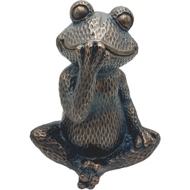 Bosmere 11.75"x7.75"x15.25" Frog Decor Sitting Up