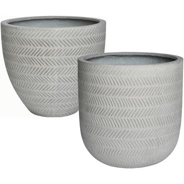 MCarr 20pc Ficonstone Fishbone Planter Pallet