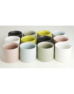 Palm Spring 4"x3.5" Cylinder Cache Pot