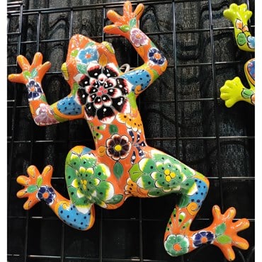 Talavera Frog Hanger XL