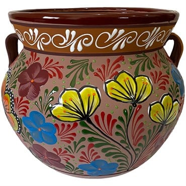 Talavera 10" Bella Especial Michoacana Pot Cafe