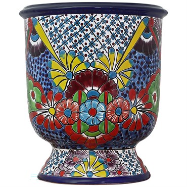 Talavera 14.5" Urn Champagne