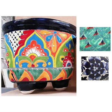 Talavera Molcajete Pot