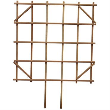 Kelmar 36" Square Espalier Redwood Trellis