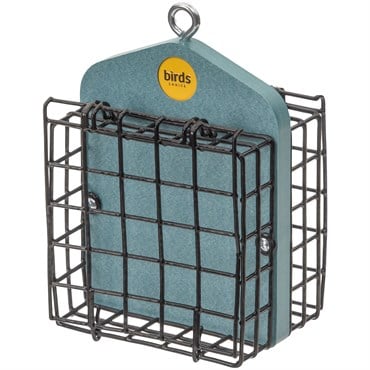 Birds Choice Double Suet Feeder Recycled Plastic Lake Blue