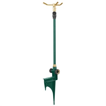 Orbit 3 Arm Metal Telescoping Sprinkler on Metal Step Spike