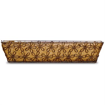 Deer Park Multi-Daisy Window Box w/ Coco Liner Large