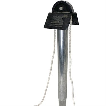 S&K Galvanized Steel Easy Pulley System Martin House Pole