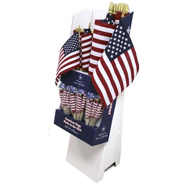 Heath 108ct Parade Stick Flags Display