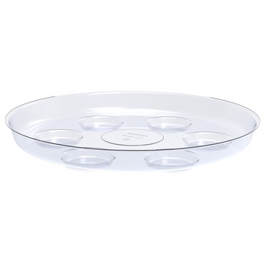Panacea 12" D Clear Heavy Duty Saucer