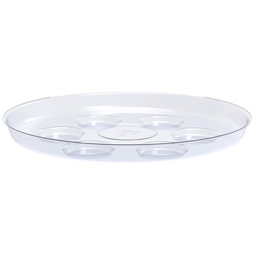 Panacea 14" D Clear Heavy Duty Saucer