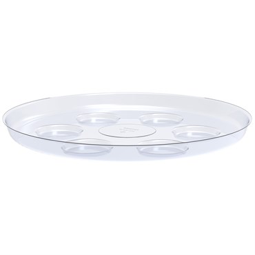 Panacea 16" D Clear Heavy Duty Saucer