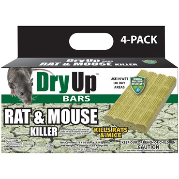 Harris 4lb Dry-Up Rat & Mouse Killer Bars