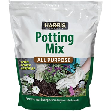 Harris 4qt Dry All Purpose Potting Soil