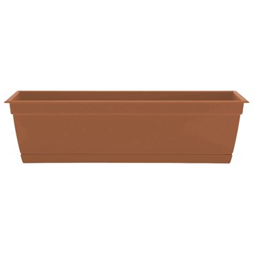 Bloem 24" Dayton Window Box Terra Cotta