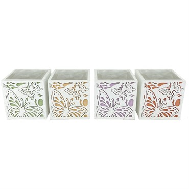 VCS 5" Butterfly Cutout Wood Planters