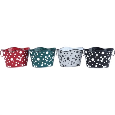VCS 10" Oval Dot Planter