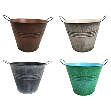 VCS 10" Pail Planter w/Rub