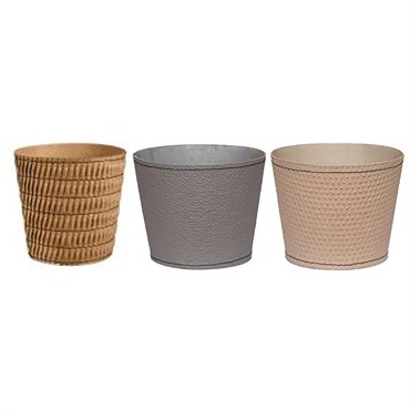 VCS 4.5" Textured Paper Planters
