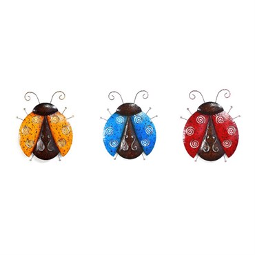 VCS 19" Red, Blue, & Yellow Ladybugs