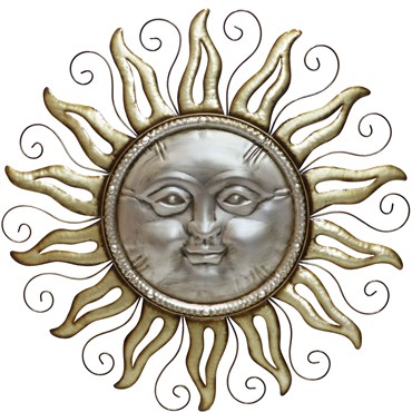 VCS 28" Silver & Gold Sun