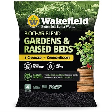 Wakefield 1cf Biochar Garden Carbonboost 60/PL