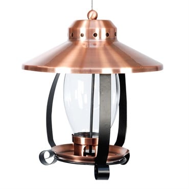 WoodLink Copper Finish Lantern Feeder