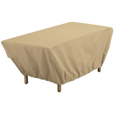 Classic Accessories 48" Rectangle Terrazzo Patio Coffee Table Cover