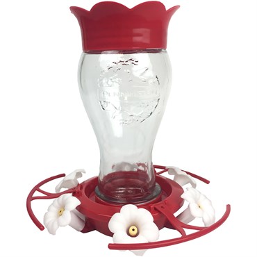 Penn 28oz Glass Flip Perch Hummingbird Feeder