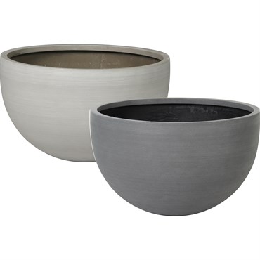 MCarr 12pc Ro-Fiber Round Planter Pallet Mixed Colors