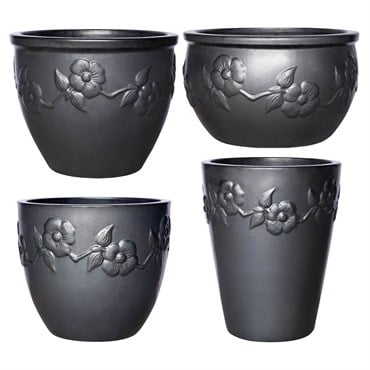 MCarr 26pc Dogwood Planter Pallet Matte Black