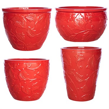 MCarr 26pc Trail Vine Planter Pallet Red