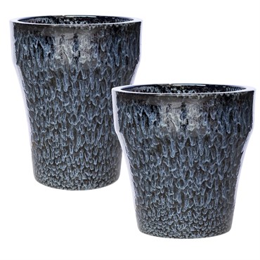 MCarr 30pc Smooth Planter Pallet Falling Black