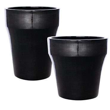 MCarr 30pc Smooth Planter Pallet Glossy Black