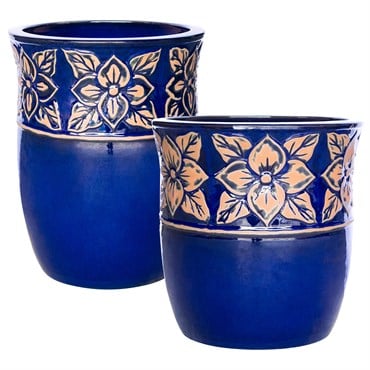 MCarr 30pc Dogwood Planter Pallet Scraped Blue